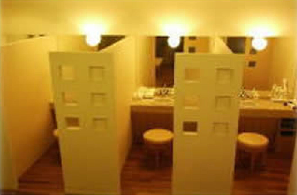 プライベートパウダールーム